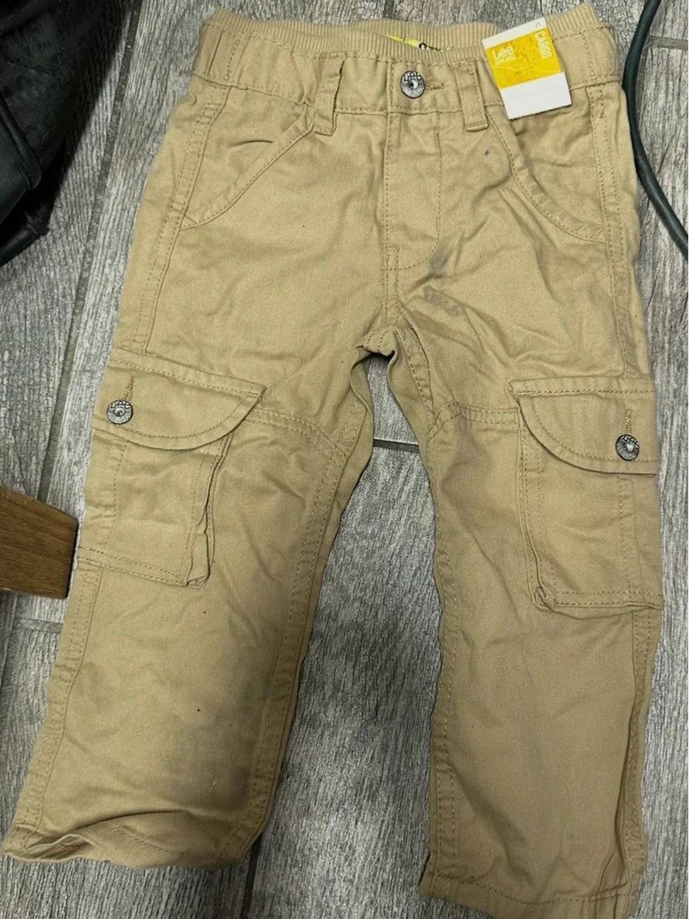 Lee Boy's Tan Cargo Pants New With Tags Size 2T